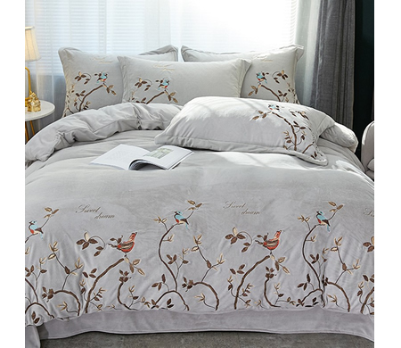 夢瑞福德芙絨四件套